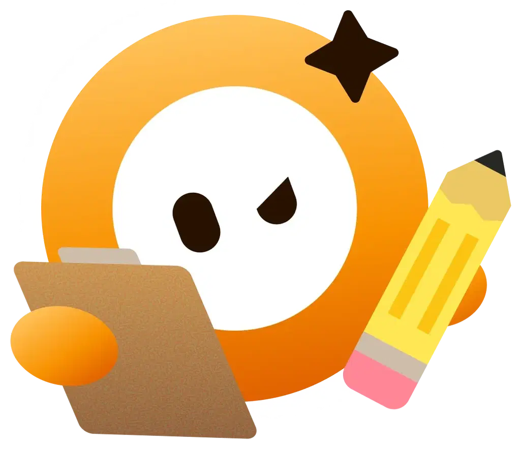 Arbiter, the deepidv compliance agent, with clipboard and pencil