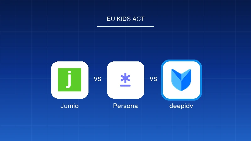 Jumio vs Persona vs deepidv: age tiers under the EU KIDS Act
