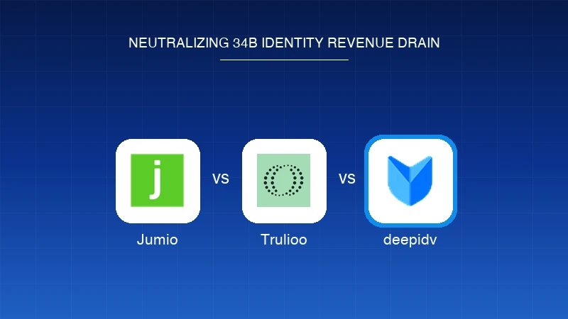 Jumio vs Trulioo vs deepidv: Neutralizing the $34 Billion Identity Revenue Drain