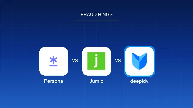 Persona vs Jumio vs deepidv: Stopping Document Reuse Fraud