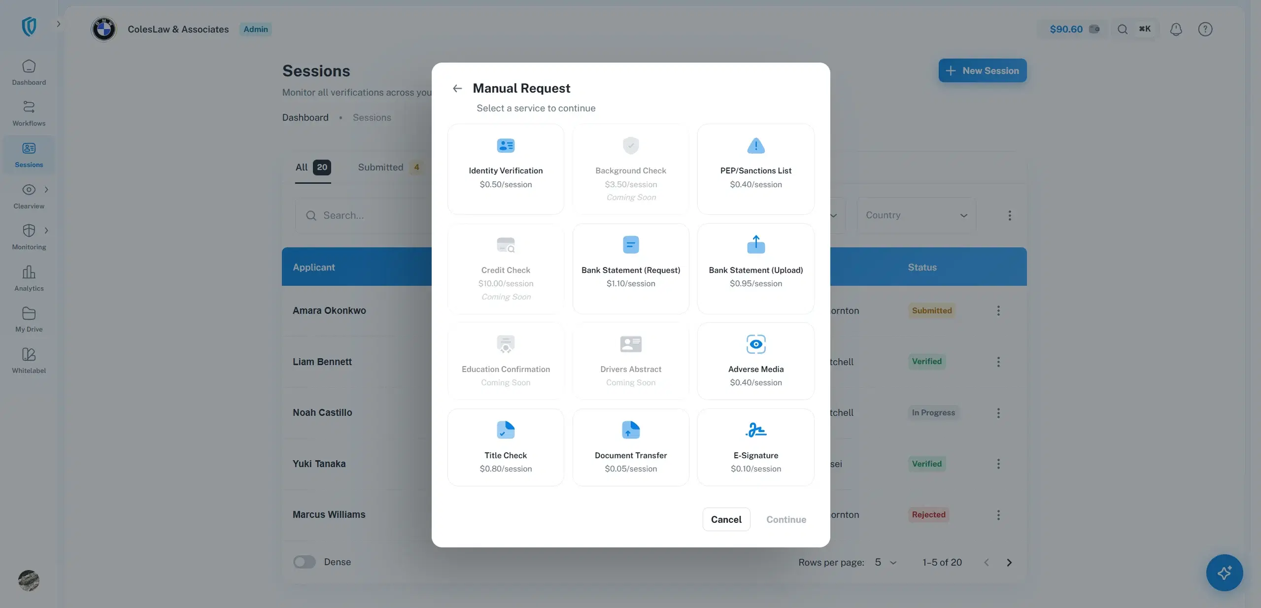 Checks that cover all the bases