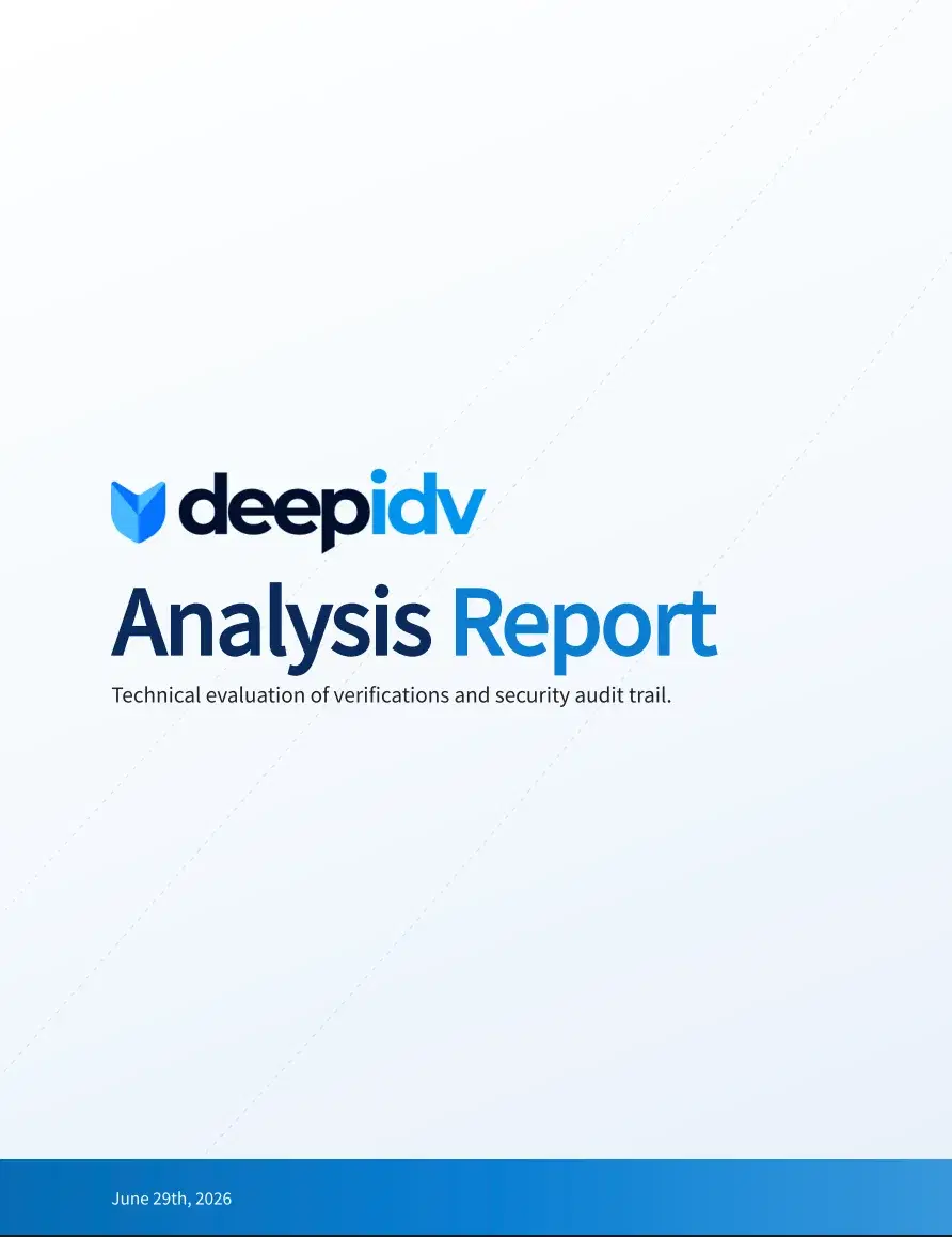 deepidv examiner-ready Analysis Report