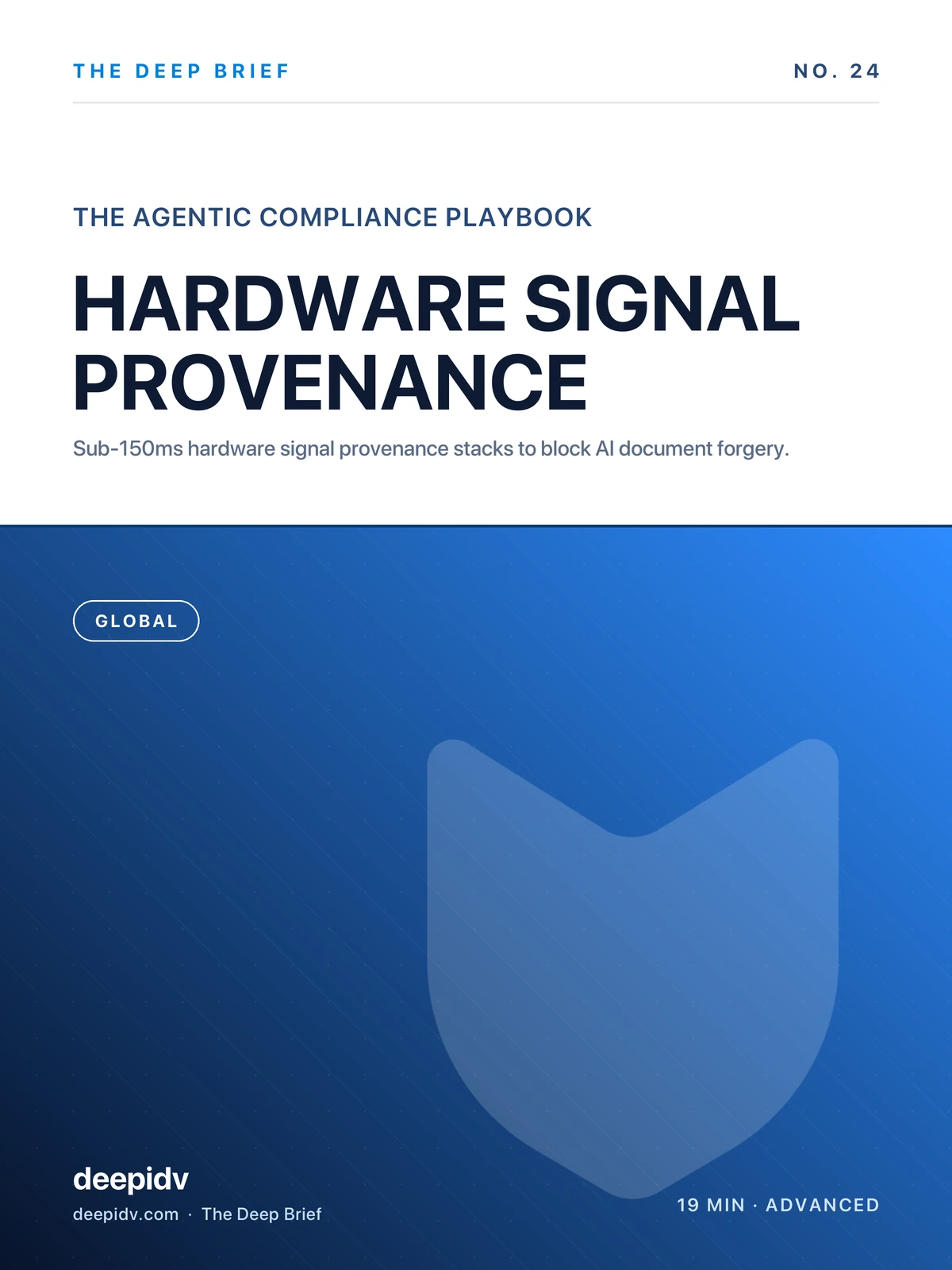 Macro view of secure hardware and chip circuitry powering a hardware signal provenance stack for identity verification