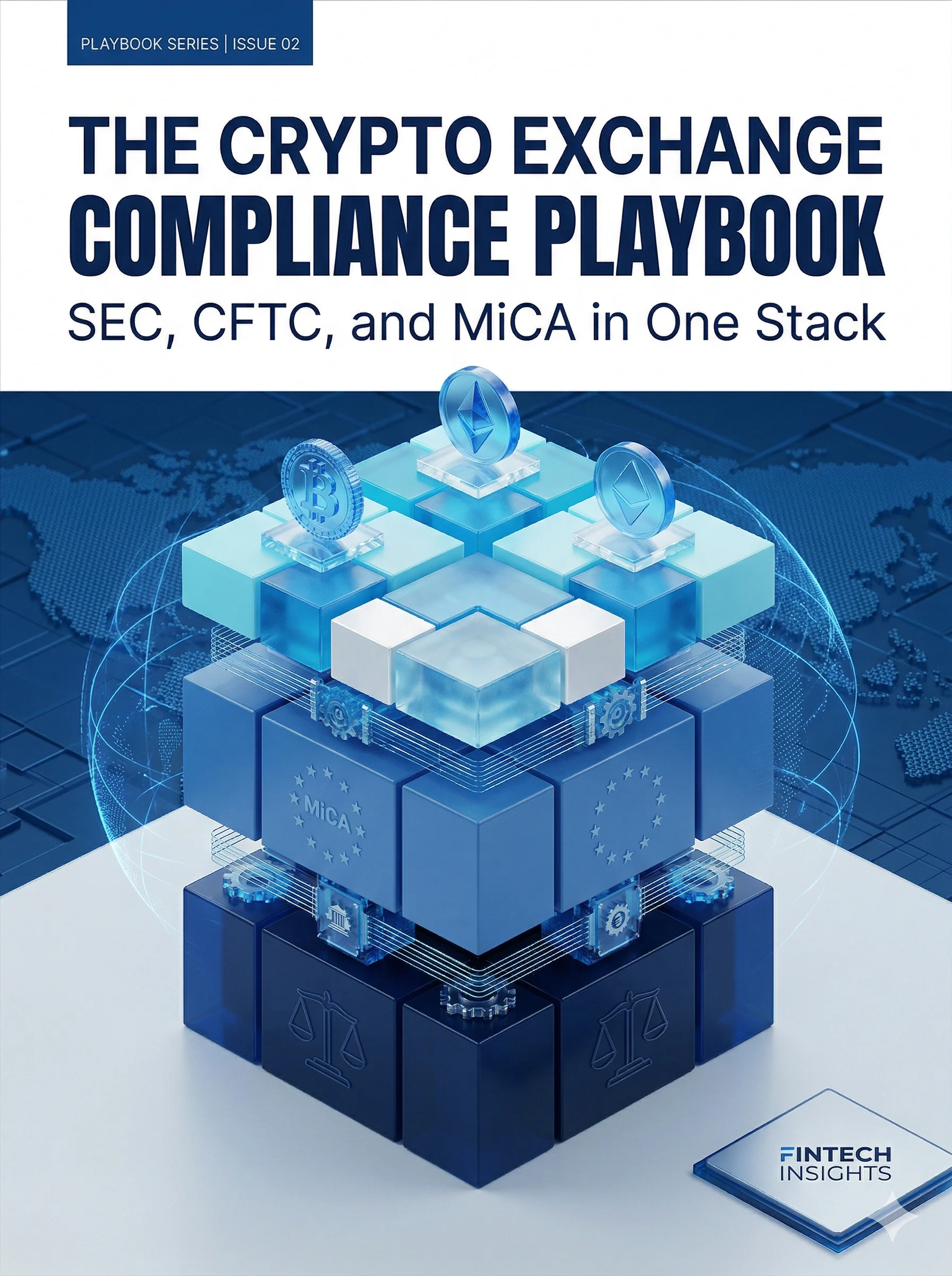 The Crypto Exchange Compliance Playbook cover — The Deep Brief curated playbook
